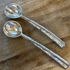 Towle Mother Of Pearl Serving Set